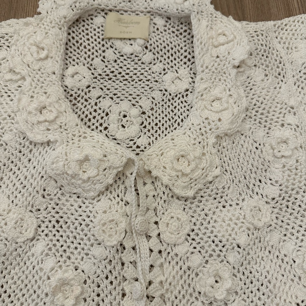 DÔEN Clemente Top in Pearl Size M/L - Picture 2 of 9